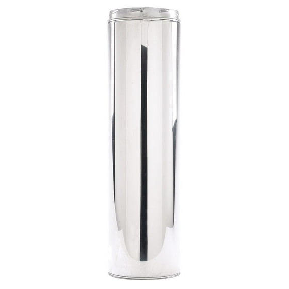 Selkirk 2836U 8 In. D X 36 In. L Stainless Steel Chimney Pipe