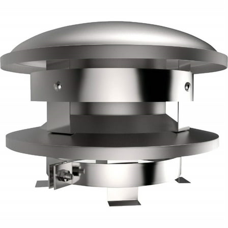 Metalbest 8T-CT Sure-Temp 8" Class A Chimney Pipe Round Top