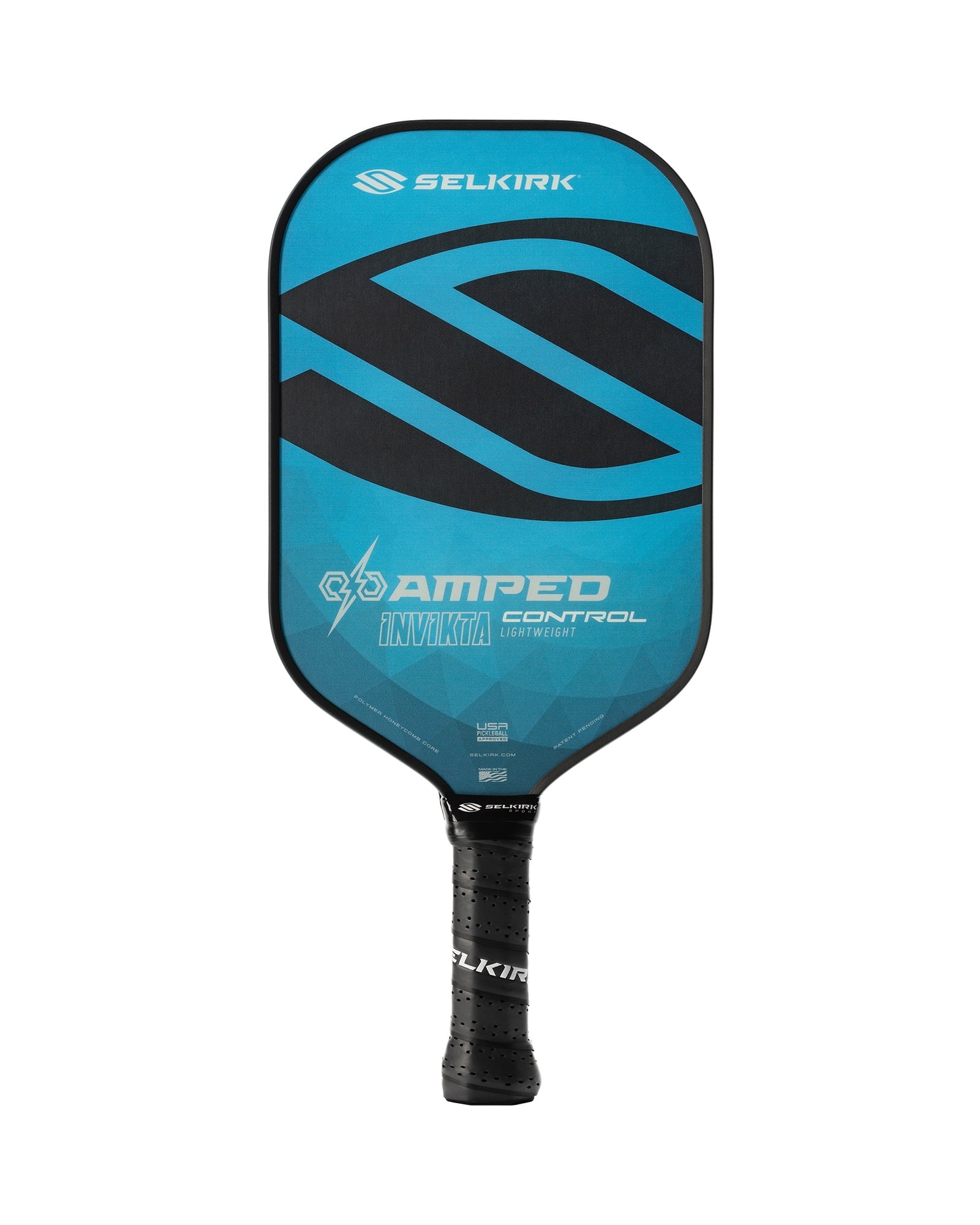 Selkirk Amped Control Invikta Pickleball Paddle – Lightweight Composite Paddle for Spin & Control – USAPA Approved – for Beginner to Advanced Players, Indoor & Outdoor Use
