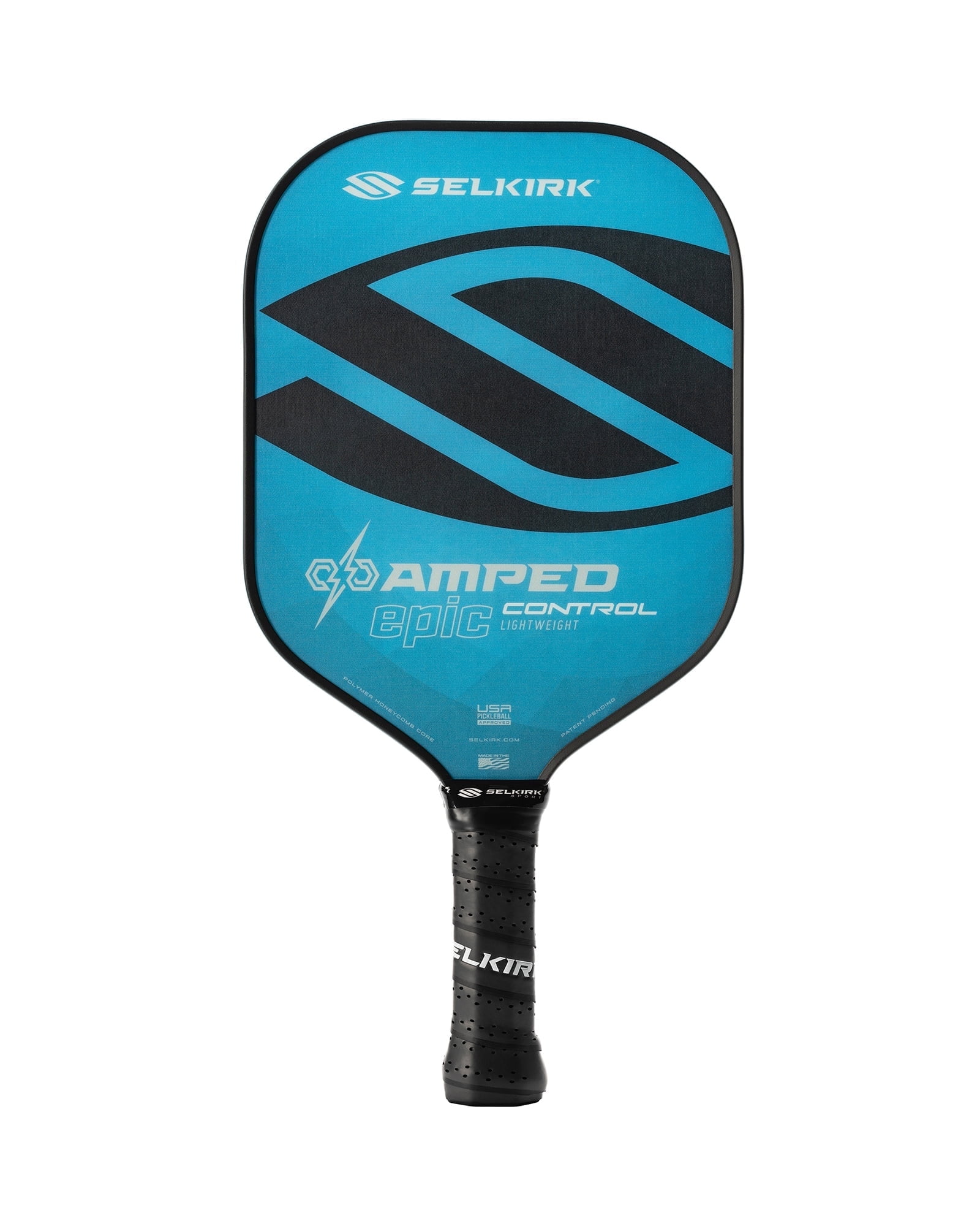 Selkirk Amped Control Epic Pickleball Paddle – Lightweight Composite Paddle for Spin & Control – USAPA Approved – for Beginner to Advanced Players, Indoor & Outdoor Use