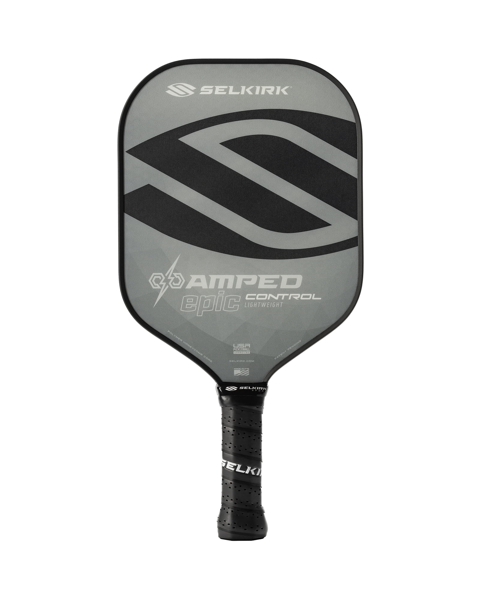 Selkirk Amped Control Epic Pickleball Paddle – Lightweight Composite Paddle for Spin & Control – USAPA Approved – for Beginner to Advanced Players, Indoor & Outdoor Use