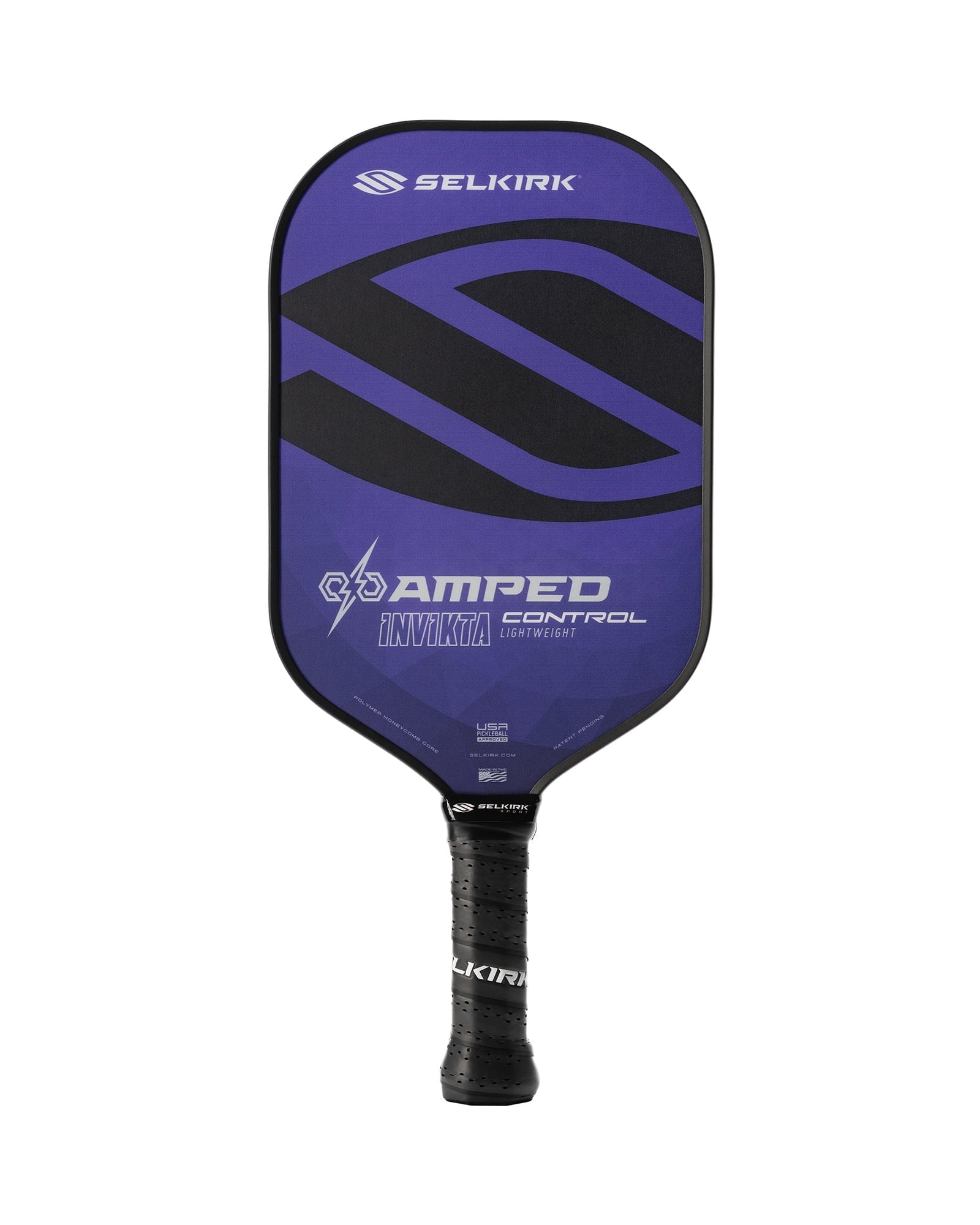 Selkirk Amped Control Invikta Pickleball Paddle – Lightweight Composite Paddle for Spin & Control – USAPA Approved – for Beginner to Advanced Players, Indoor & Outdoor Use