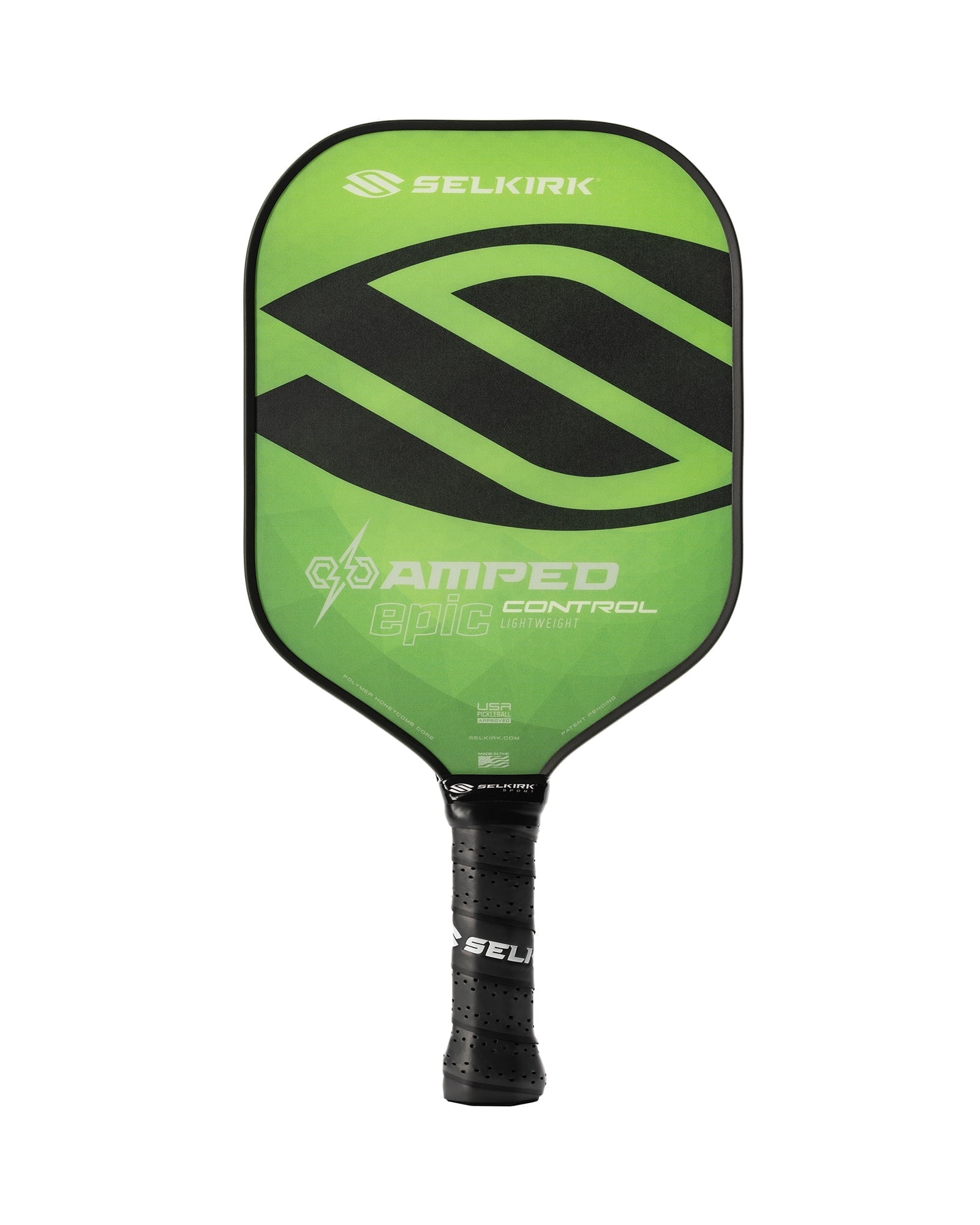 Selkirk Amped Control Epic Pickleball Paddle – Lightweight Composite Paddle for Spin & Control – USAPA Approved – for Beginner to Advanced Players, Indoor & Outdoor Use