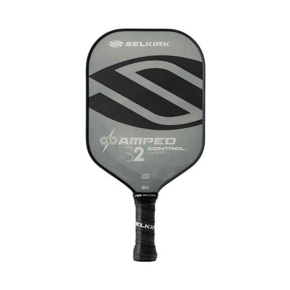 Selkirk Amped Control S2 Pickleball Paddle – Lightweight Composite Paddle for Spin & Control – USAPA Approved – for Beginner to Advanced Players, Indoor & Outdoor Use