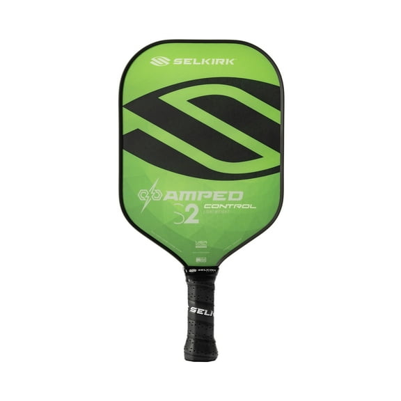 Selkirk Amped Control S2 Pickleball Paddle – Lightweight Composite Paddle for Spin & Control – USAPA Approved – for Beginner to Advanced Players, Indoor & Outdoor Use