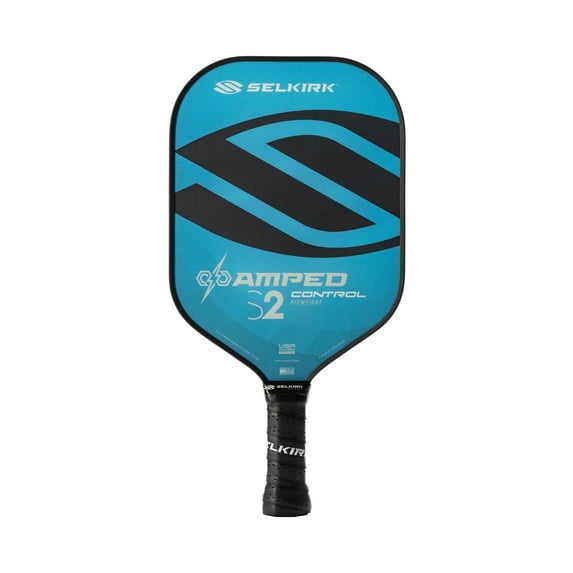 Selkirk Amped Control S2 Pickleball Paddle – Midweight Composite Paddle for Spin & Control – USAPA Approved – for Beginner to Advanced Players, Indoor & Outdoor Use