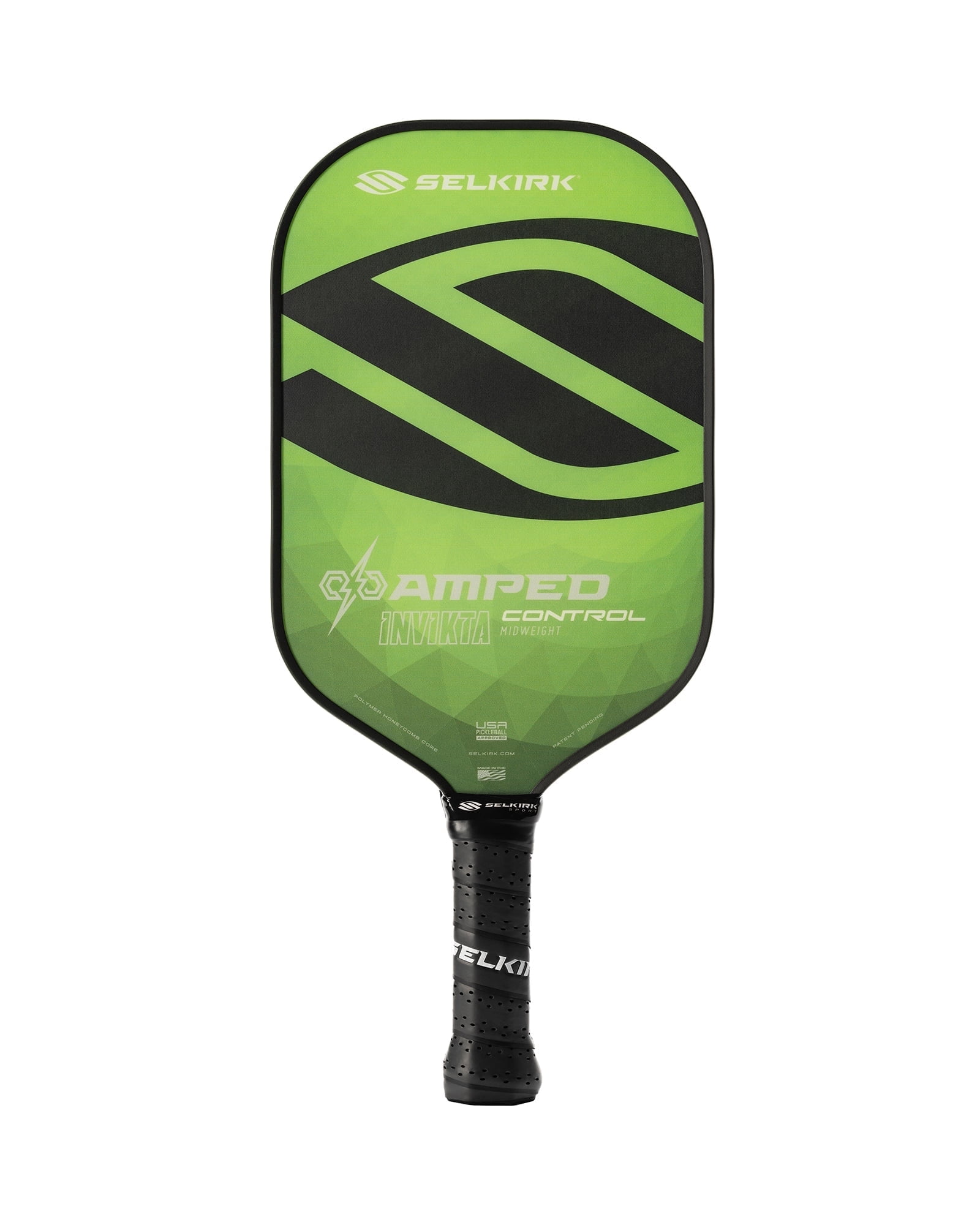 Selkirk Amped Control Invikta Pickleball Paddle – Midweight Composite Paddle for Spin & Control – USAPA Approved – for Beginner to Advanced Players, Indoor & Outdoor Use