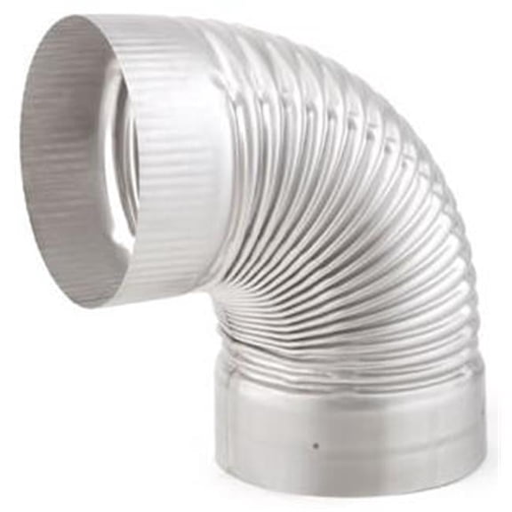 Selkirk Corporation 4714 7 Inch Heat-fab 90 Degree Non-adj Elbow 304-alloy