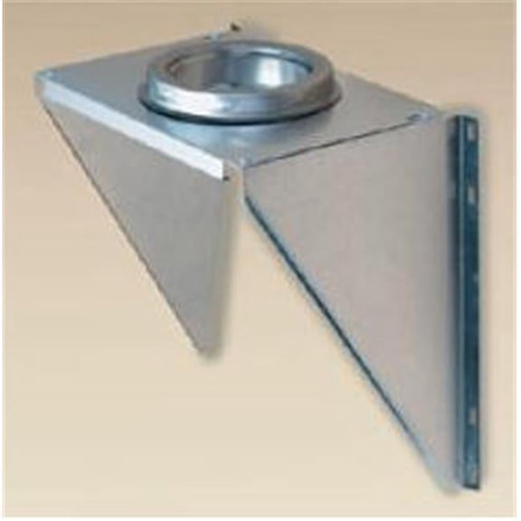 Selkirk Corporation 7AWS 7 Inch Supervent Wall Support Galvanized supports Tee And Vertical Pipe