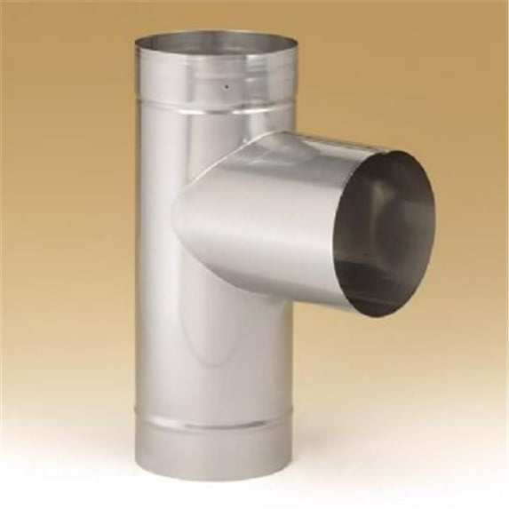 Selkirk Corporation 821770 7 Inch Heat-fab Tee With Fixed Take Off 304