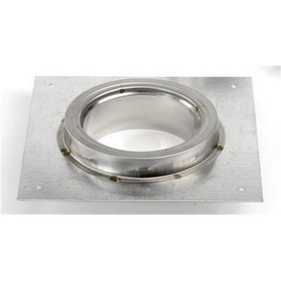 Selkirk Corporation JSC8AP 8 Inch Superpro Adaptor Plate Galvanized With Stainless Collar