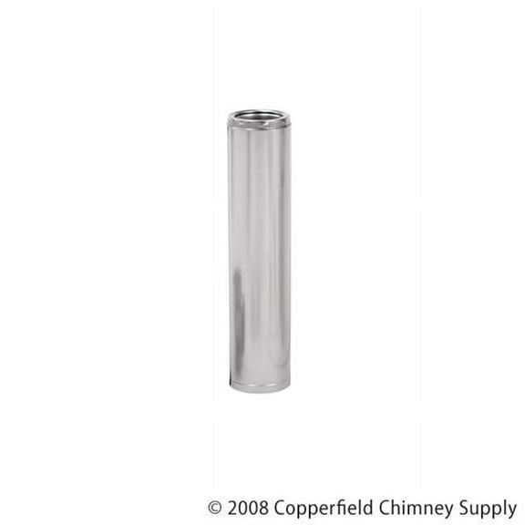 Selkirk Corporation SPR6L12 6 Inch x 12 Inch Superpro Factory-Built Chimney Length 304-alloy Inner And Outer Walls