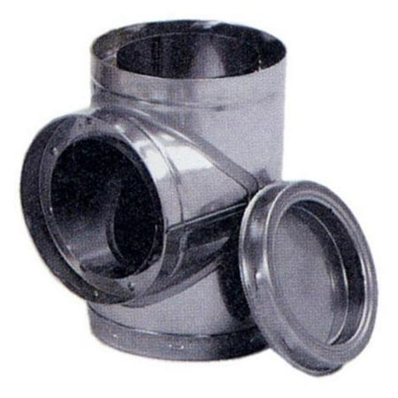 Selkirk Corporation SPR8ITP 8 Inch Superpro Tee Insulated With Plug