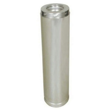 Selkirk Corporation SPR8L36P 8 Inch x 36 Inch Superpro Factory-Built Chimney Length 304-alloy Inner And Outer Walls