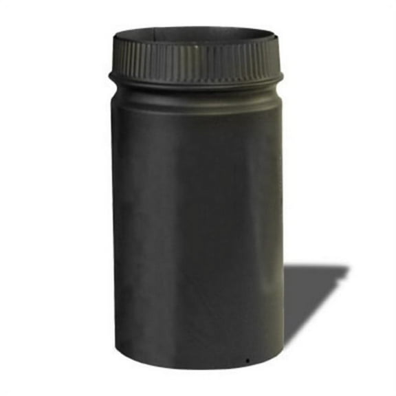 Selkirk DSP6P12-1 6" X 12" Black Matte Double Wall Smoke Pipe