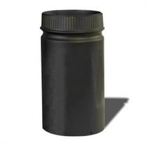 Selkirk DSP6P12-1 6" X 12" Black Matte Double Wall Smoke Pipe