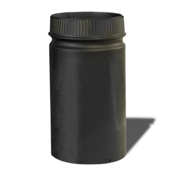 Selkirk DSP6P12-1 6" X 12" Black Matte Double Wall Smoke Pipe