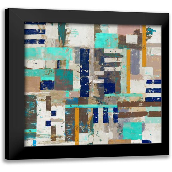 Selkirk, Edward 12x12 Black Modern Framed Museum Art Print Titled - Acres I