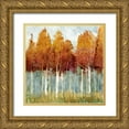 thumbnail image 1 of Selkirk, Edward 12x12 Gold Ornate Wood Framed with Double Matting Museum Art Print Titled - Birch II, 1 of 4