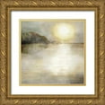 thumbnail image 1 of Selkirk, Edward 12x12 Gold Ornate Wood Framed with Double Matting Museum Art Print Titled - Misty Sea, 1 of 4