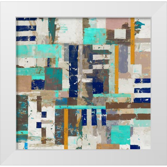 Selkirk, Edward 12x12 White Modern Wood Framed Museum Art Print Titled - Acres I