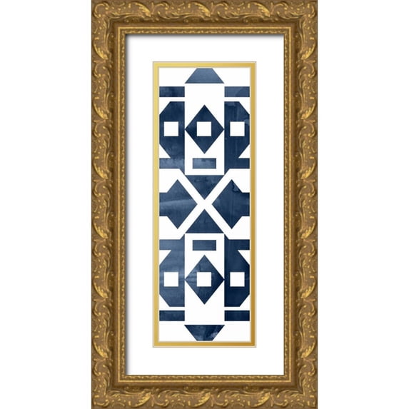 Selkirk, Edward 13x32 Gold Ornate Wood Framed with Double Matting Museum Art Print Titled - Geocities II