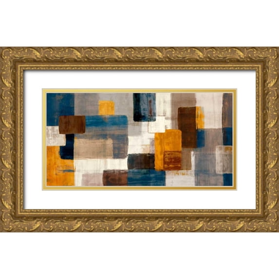 Selkirk, Edward 14x9 Gold Ornate Wood Framed with Double Matting Museum Art Print Titled - Beginning I