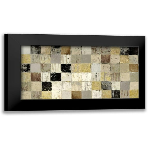 Selkirk, Edward 18x11 Black Modern Framed Museum Art Print Titled - African Mosaic I