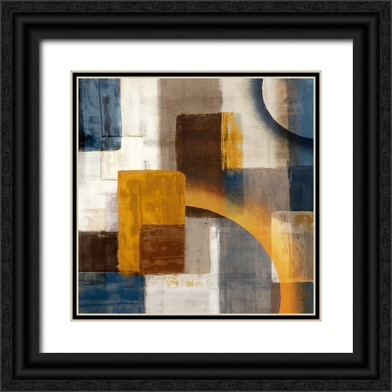 Selkirk, Edward 26x26 Black Ornate Wood Framed with Double Matting Museum Art Print Titled - Beginning III