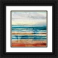 thumbnail image 1 of Selkirk, Edward 26x26 Black Ornate Wood Framed with Double Matting Museum Art Print Titled - Crossing, 1 of 4