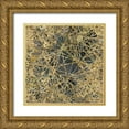 thumbnail image 1 of Selkirk, Edward 26x26 Gold Ornate Wood Framed with Double Matting Museum Art Print Titled - Tinge of Gold I, 1 of 4
