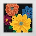 thumbnail image 1 of Selkirk, Edward 26x26 White Modern Wood Framed Museum Art Print Titled - Budding Flowers I, 1 of 4