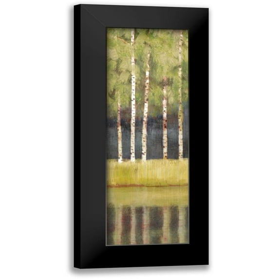 Selkirk, Edward 9x18 Black Modern Framed Museum Art Print Titled - Luscious Morning I