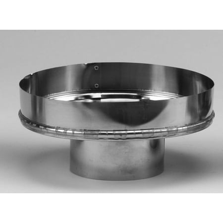 Metalbest 3Vp-A8 Vp 3" Type L Pellet Pipe To 8" Chimney Adapter - Galvanized