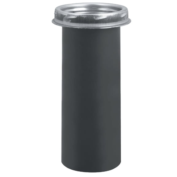 Selkirk Metalbestos 6T-DSAC Matte Dripless Smoke Pipe Apapter with Coup, 6-Inch, Black