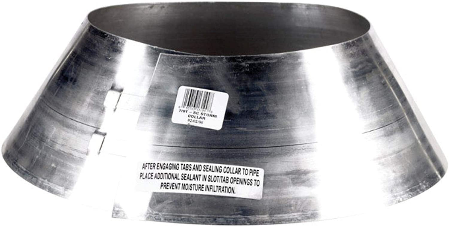 Selkirk Metalbestos 8TSC 208810 Storm Collar, Pack of 1, galvanized