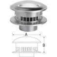 thumbnail image 1 of Selkirk 4 in.   D Aluminum Stove Pipe Metalbestos Top, 1 of 2