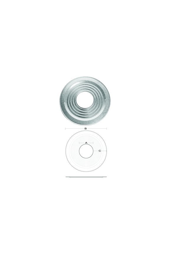 Pipe Collar Type B - 4 In. Aluminum  Residential Use, Standard Application