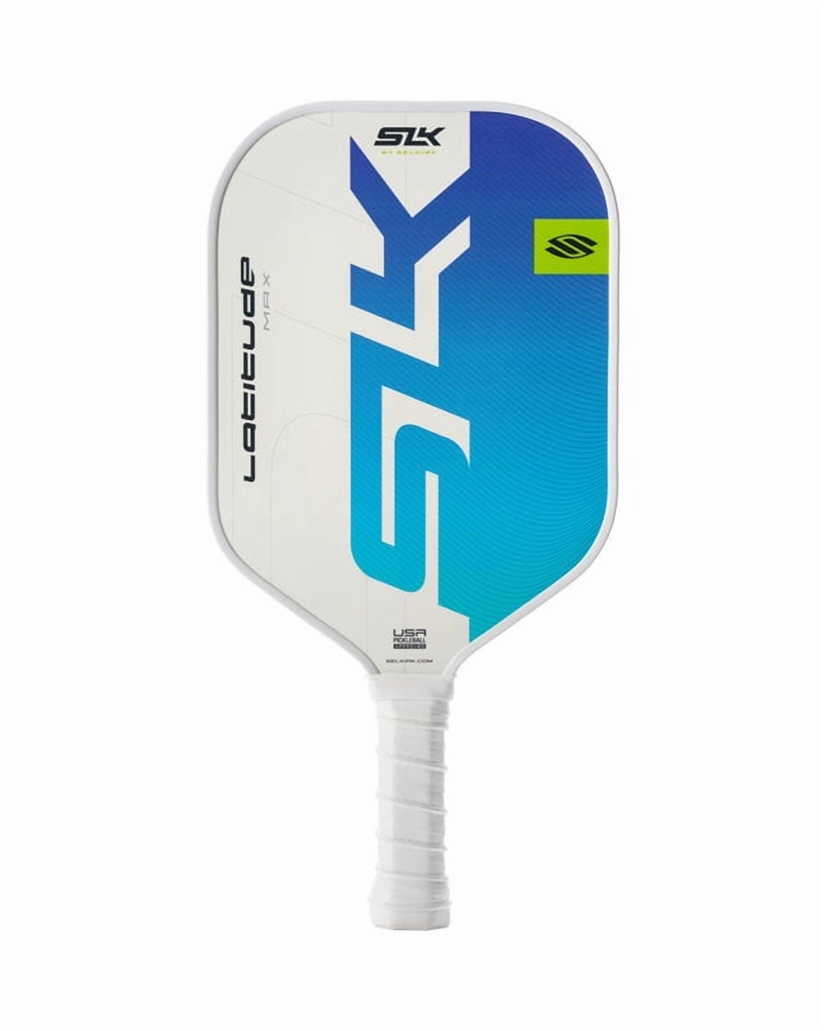 Selkirk SLK Latitude Max Graphite Pickleball Paddle, Polymer Honeycomb Core, 13mm, Oasis/Blue