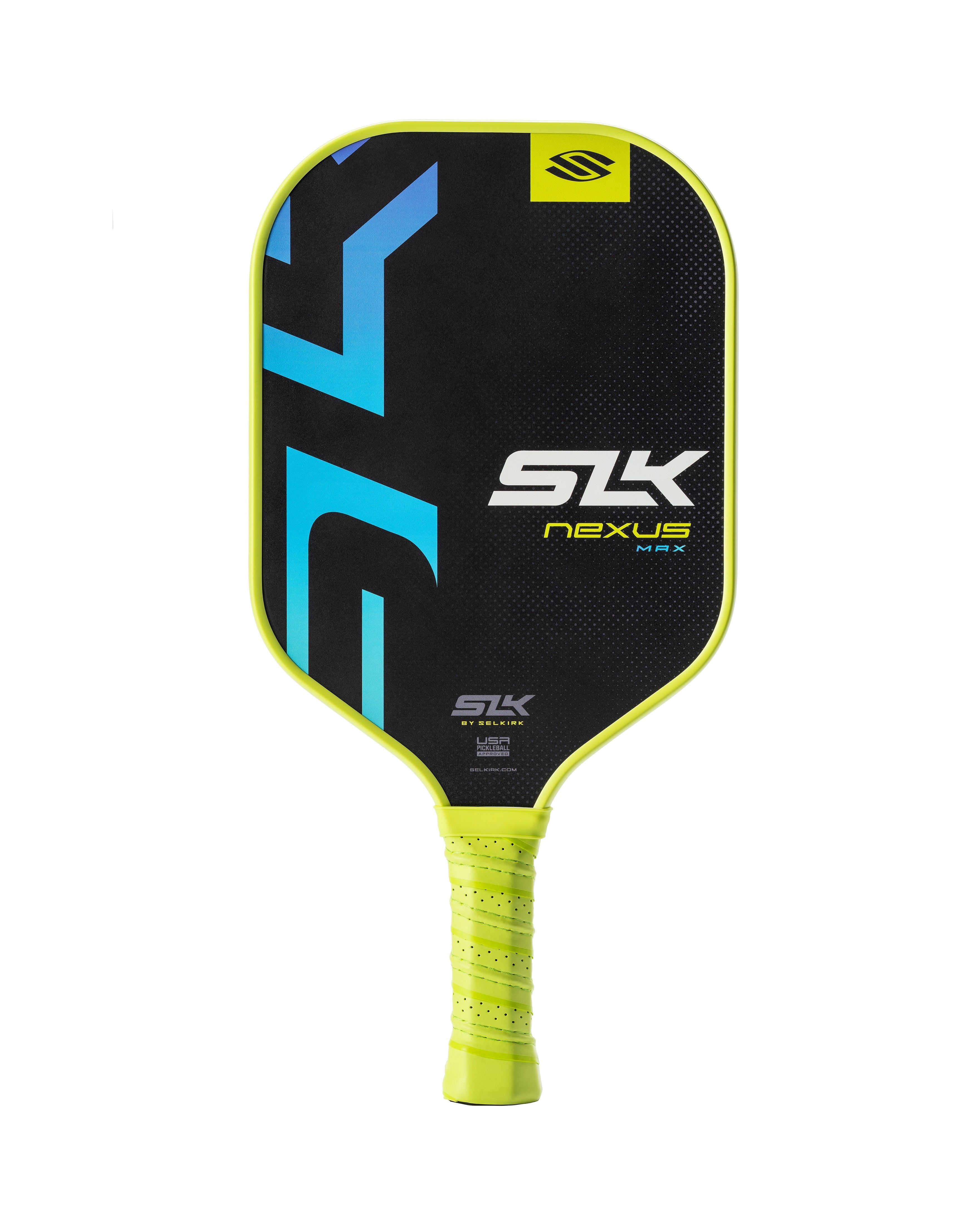 Selkirk SLK Nexus Max Fiberglass Pickleball Paddle, Polymer Honeycomb Core, 13mm, Oasis/Blue