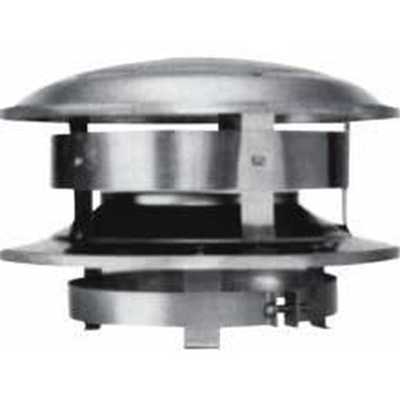 Selkirk Stainless Steel 6" Class A Chimney Pipe Round Top