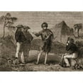 thumbnail image 1 of Selkirk & The British Sailors. Alexander Selkirk 1676-1721. Scottish Sailor & Castaway Poster Print, 1 of 1
