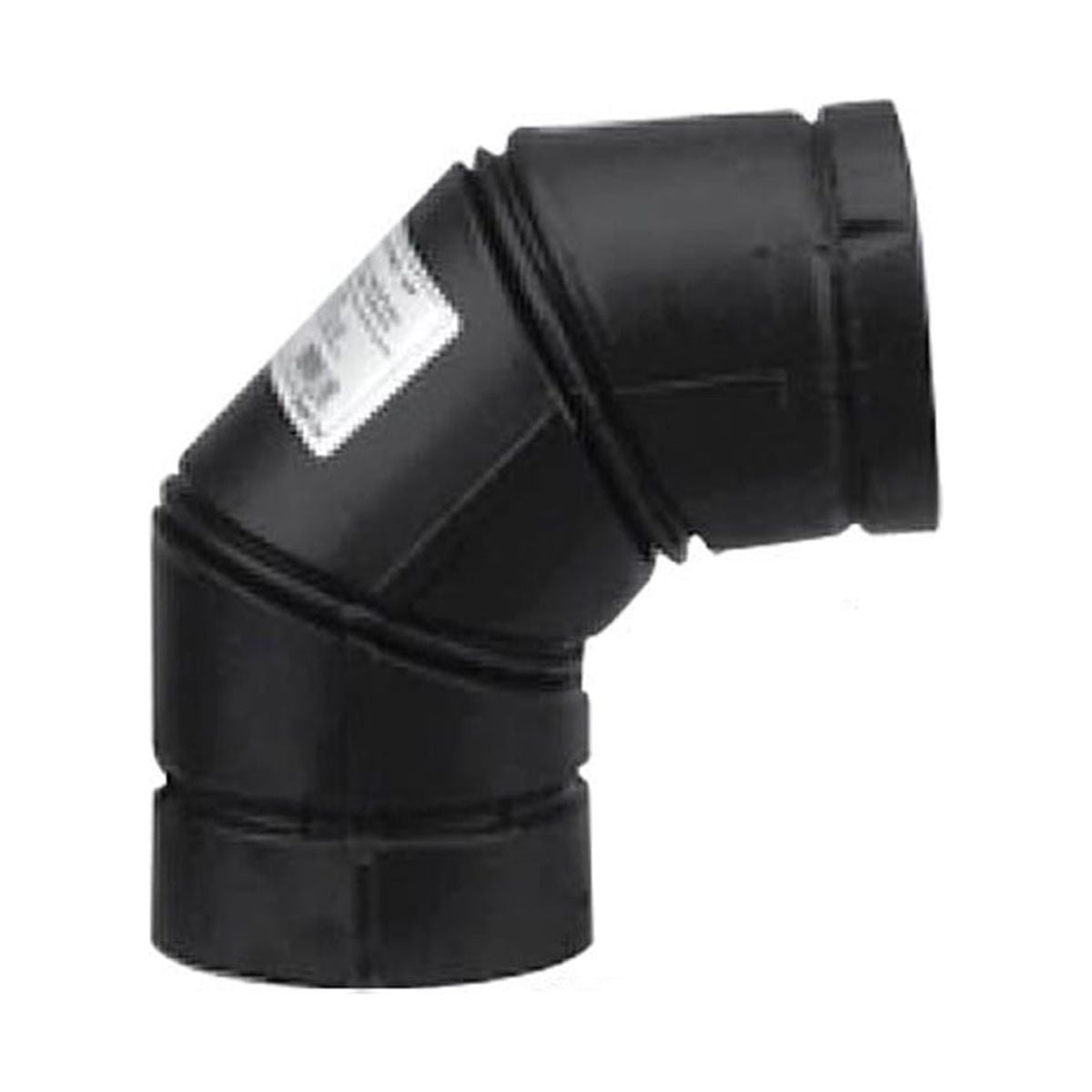 Selkirk VP Pellet Vent Pipe 90 Degree Elbow Black 4VP90ELB 4