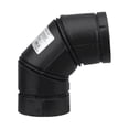 thumbnail image 1 of Selkirk VP Pellet Vent Pipe 90 Degree Elbow - Black - 4VP-90-ELB 4'', 1 of 2
