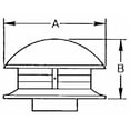thumbnail image 1 of Selkirk Vertical Termination Rain Cap 3 " Vertical, 1 of 1
