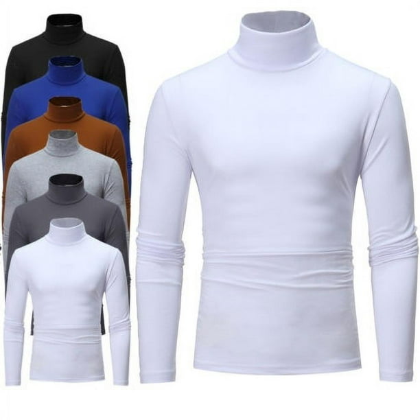 Sell Well Fashion Mens Thermal Cotton Turtle Neck Skivvy Turtleneck ...