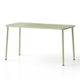 thumbnail image 1 of Sella long table (green) outdoor dining table villa courtyard balcony table outdoor leisure table simple garden waterproof table, 1 of 9