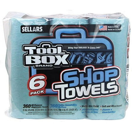 Sellars 5441602 Blue Shop Towel