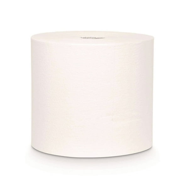 Sellars 50300 1-Ply 12.5 x 12 Z400 Jumbo Roll Wipers - White