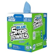 Sellars TOOLBOX Big Grip Bucket Refill، 10x12 Blue Shop Towels Refill، 200 قطعة